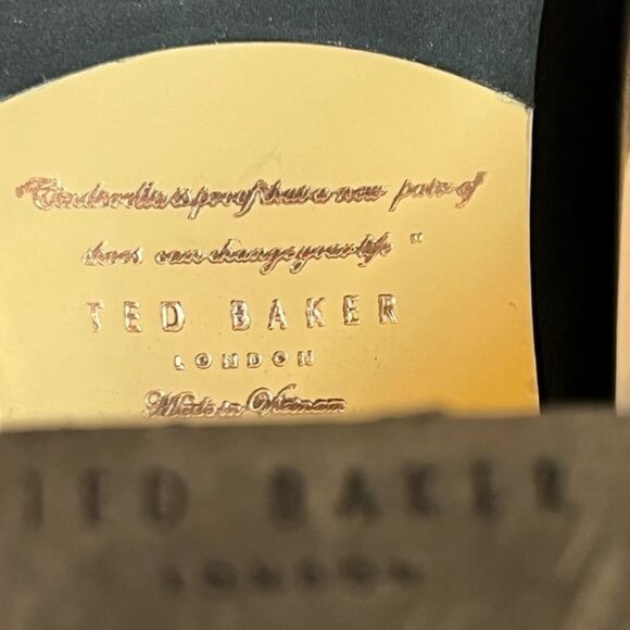 Ted Baker London Nurelyl Bootie In Black Leather US Size 5 EU Size 35.5 - Picture 12 of 13